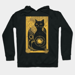 Black Cat Tarot Hoodie